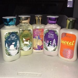 Bath and body works lotions!